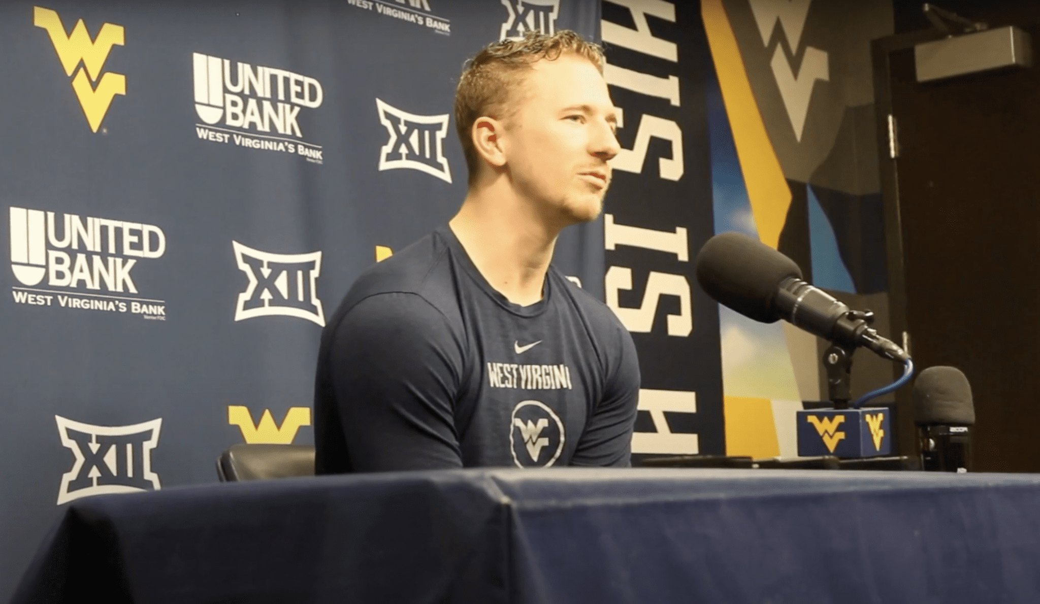 WVU Basketball coach Nick Norton